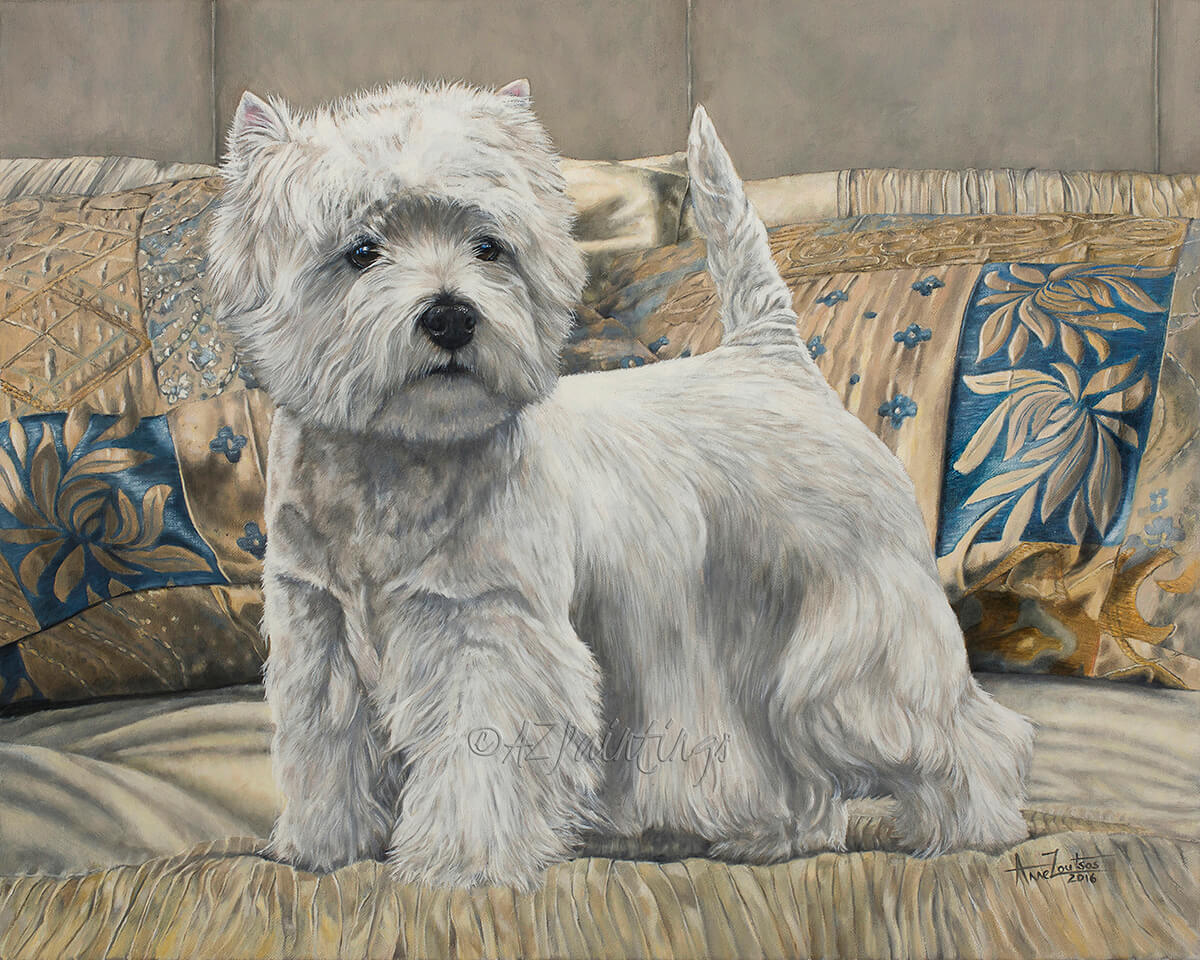 West Highland White Terrier, Ch Burneze Geordie Girl